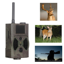 Appareil-photo noir de traînée de chasse de FMP de détection de mouvement extérieur de 12MP, email de GPRS MMS, commande de SMS